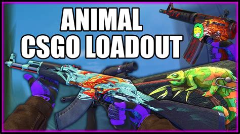 The ULTIMATE ANIMAL Themed CS:GO Loadout .